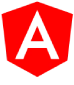 Angular logo representing front-end web application framework used by Seowebx