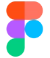 Figma logo representing collaborative interface design and prototyping tool