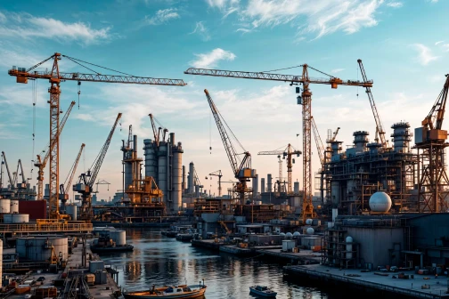 Manufacturing industrial website design factory business SEO